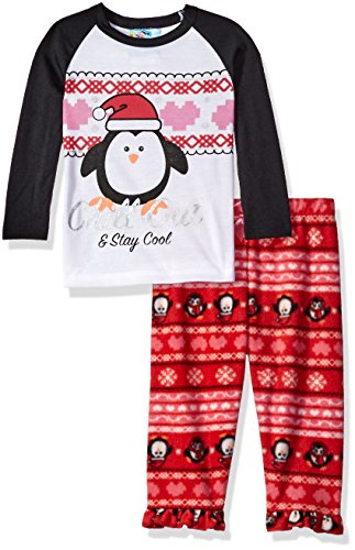 Bunz Kidz Baby Girls' Chill Out 2pc Pajama Set, Black, 18 Months