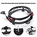 Headlight Mounting Bracket Aluminium Alloy Omni-Directional Adjustment Headlights Bracket Replacement Compatible with Jeep Wrangler JL JLU 2018-2024 (Black)