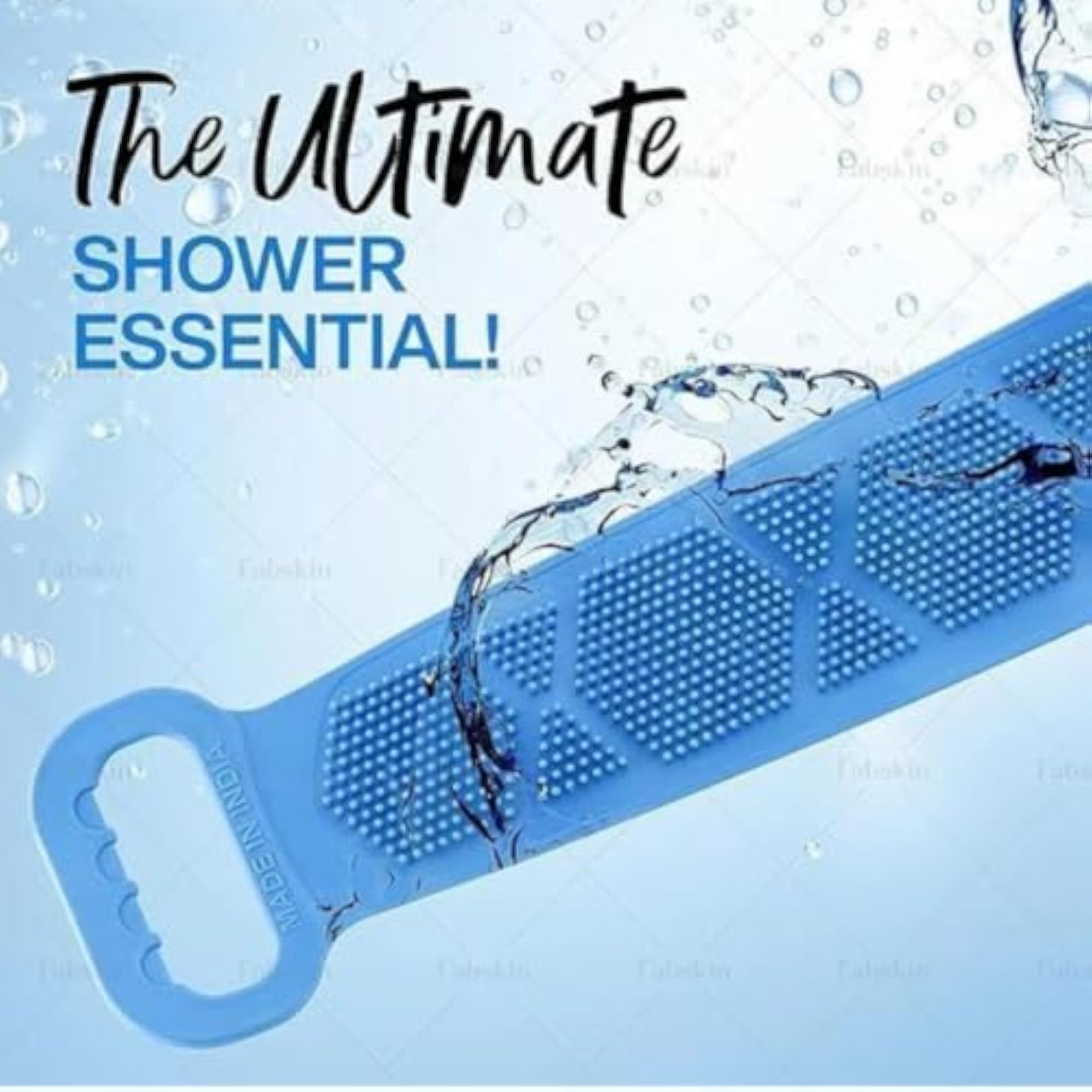 Silicone Body Scrubber Bath Brush Set