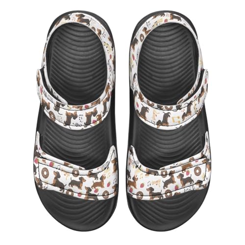 Sandals for Kids Girls Summer Shoes Slide Sandals with Non Slip Sole Lightweight Kids Flat Slides Beach Shoes2