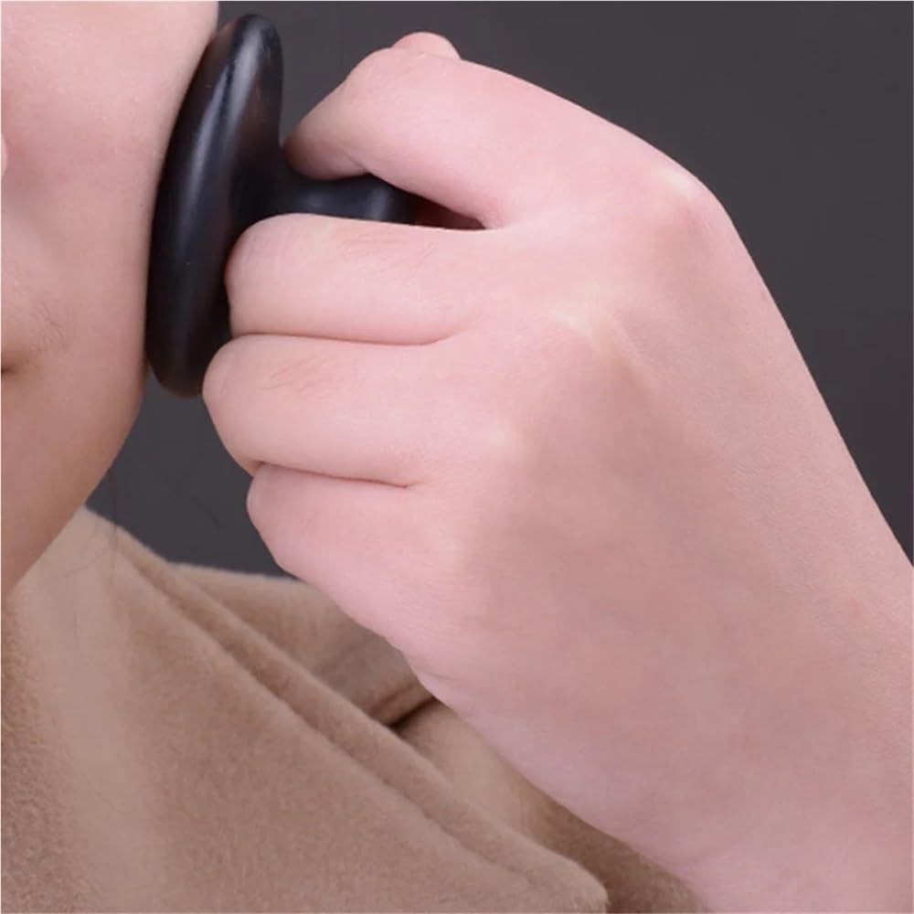 Pierre de Massage Lisse for Le Visage for la thérapie de Massage Spa Pierre de Massage for Le Corps et Le Visage(6pcs)
