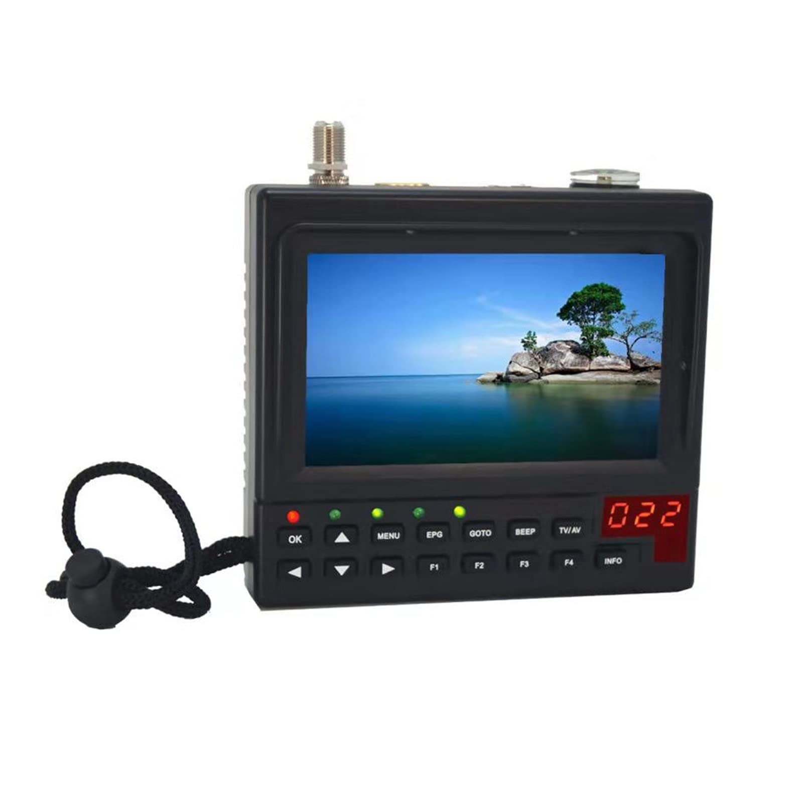 Cercatore satellitare digitale KPT-268AH Misuratore satellitare MPEG4 DVB-S2 Cercatore stella HD con schermo LCD