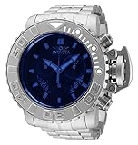 Invicta Men's Sea Hunter Quartz Watch with Stainless Steel Strap, Silver, 30 (Model: 32642)