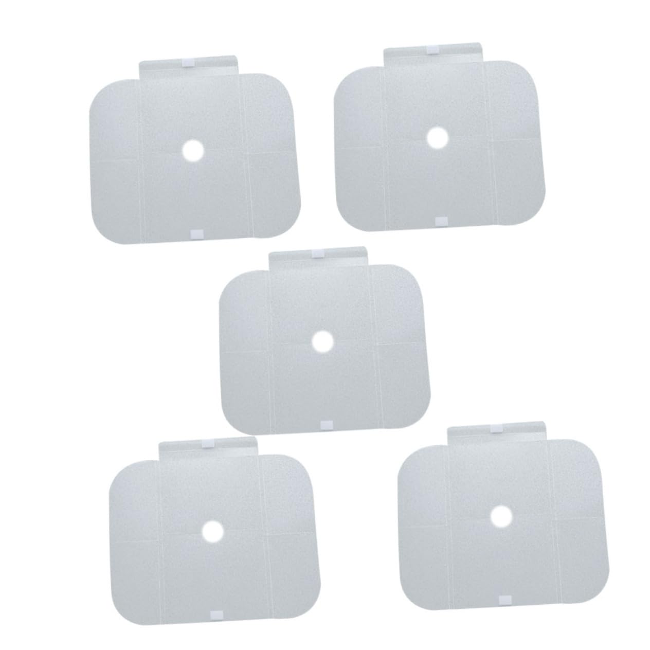 HOOTNEE Closet Folding Board Set of 5 Lazy Folding Board Multi-function Folder Storage Boxes Pp Material Space Saving Wardrobe Storage