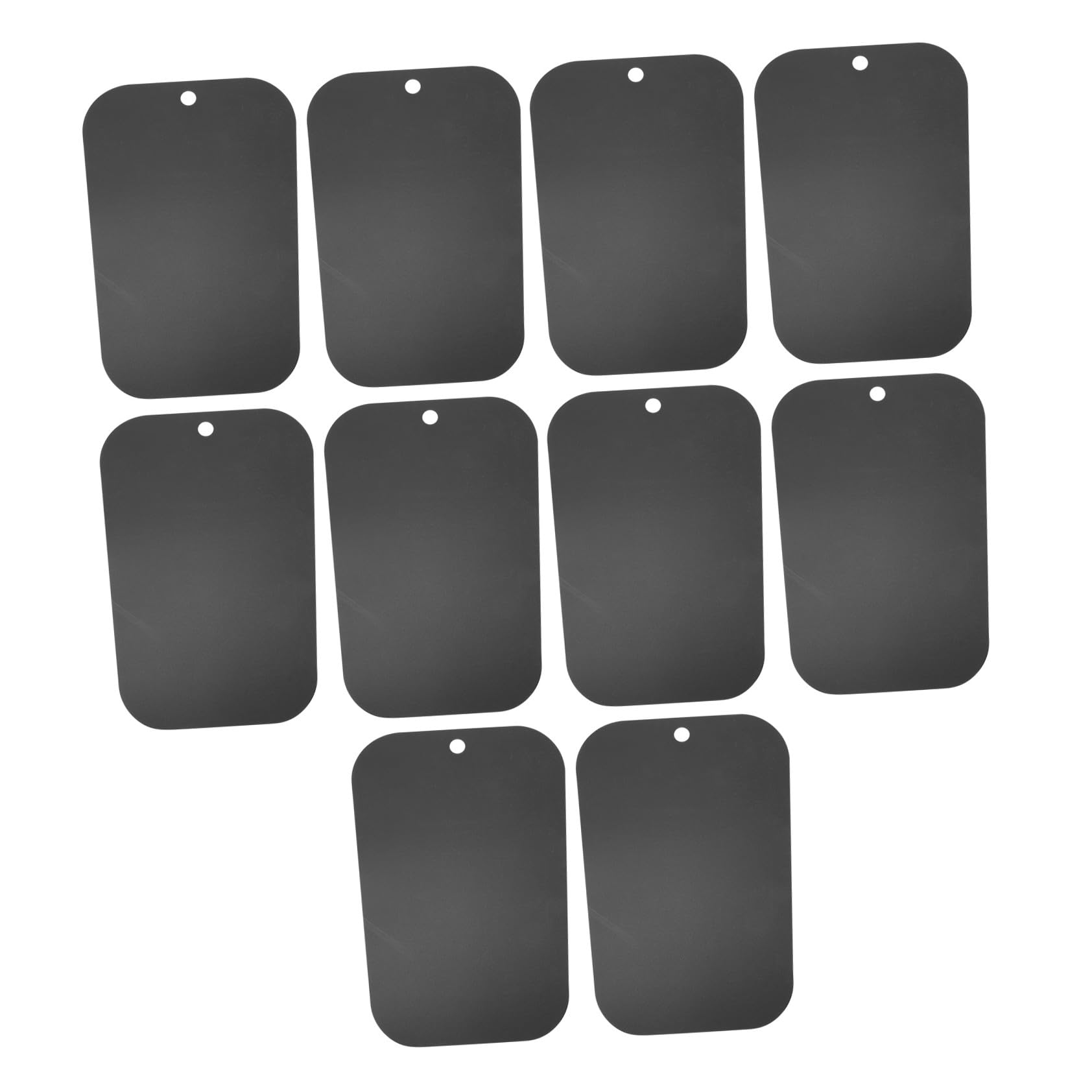 Inserts de Forme Bottes PVC Noir Flexibles Accessoires Rangement Chaussures 10Pcs - 8