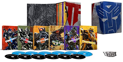 Transformers 6-Movie Collection (Steelbook) (4K UHD + Blu-ray):