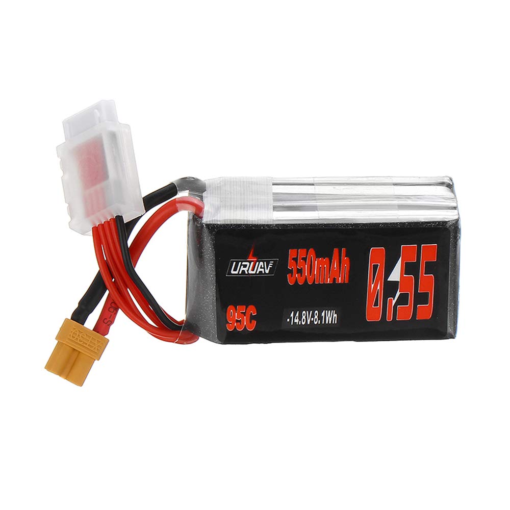 Kingduo 14.8V 550Mah 95C 4S Lipo Battery Xt30 Plug For Rc Racing Drone