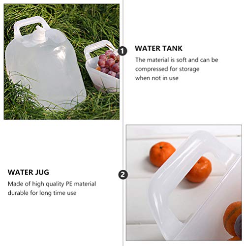 BESPORTBLE Tanque de água grande de 10 L, recipiente de água portátil, reservatório de água com torn
