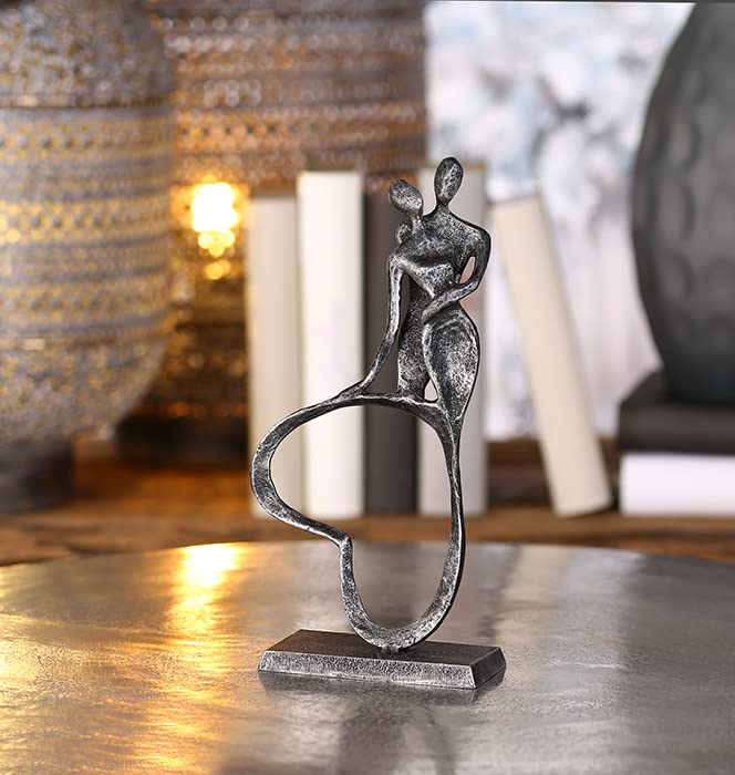 Casablanca Decoratieve Sculptuur Figuur XXL Augusta Aluminium Bruin Antieke Afwerking Vrouwenlichaam Op Basis Hoogte 113 Cm 2928266918