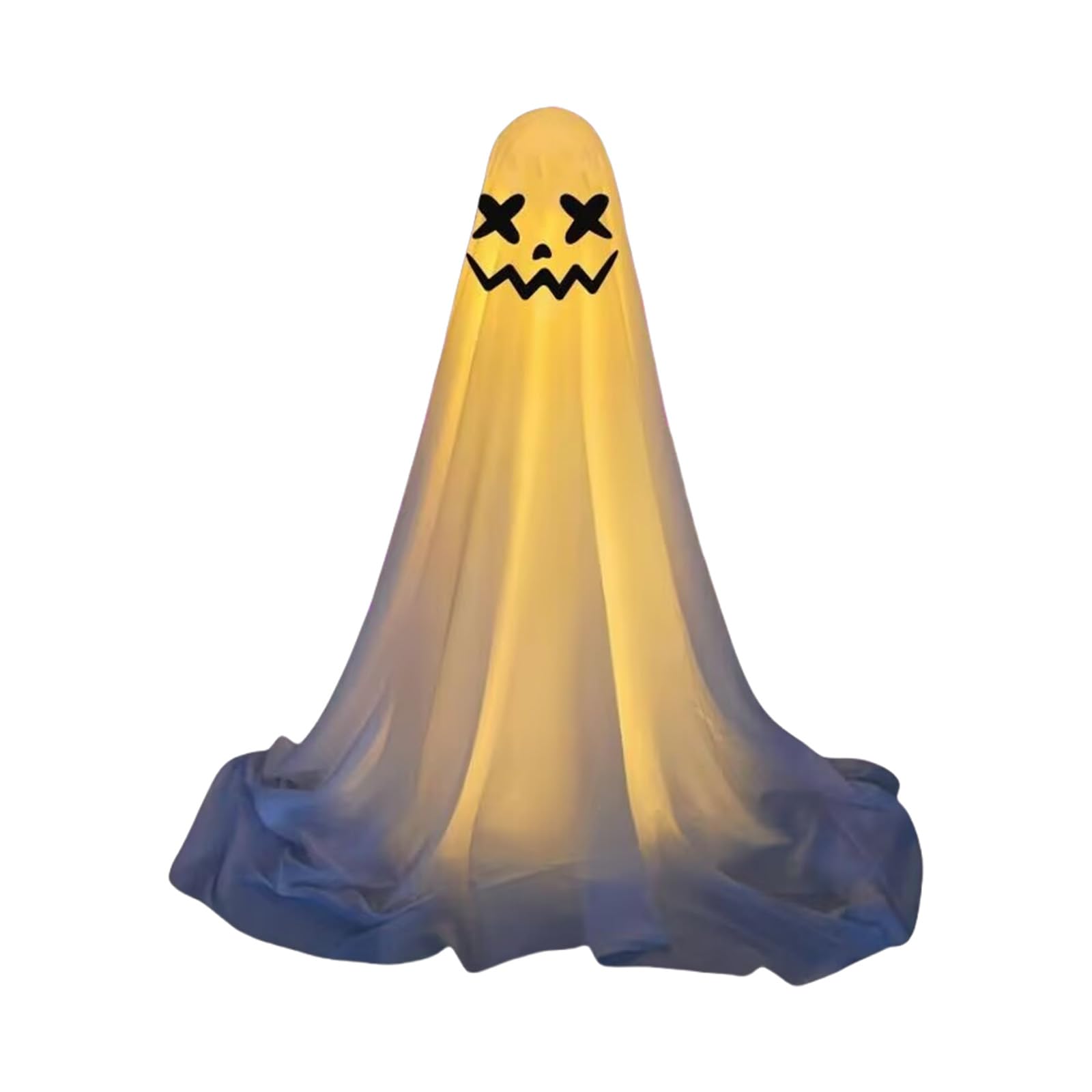 Xjdzineq Glowing Specters Halloween Display with Refillable Water Tanks Base Sturdy Fabric Materials for Haunting Themed Event Indoor/outdoors LED Specters Halloween Display