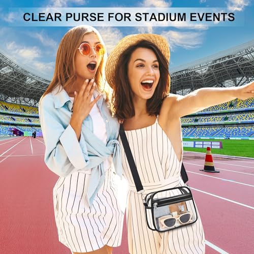 Clear Bag with Wide Adjustable Strap