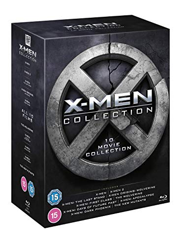 Marvel Studio's X-Men 1-10 Movie Collection [Blu-ray] [2021]