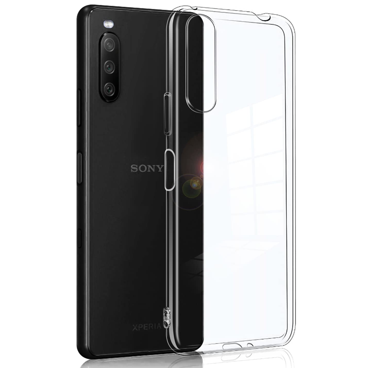Amazon.co.jp: Xperia 10 II ケース クリア SO-41A SOV43 エスクペリア