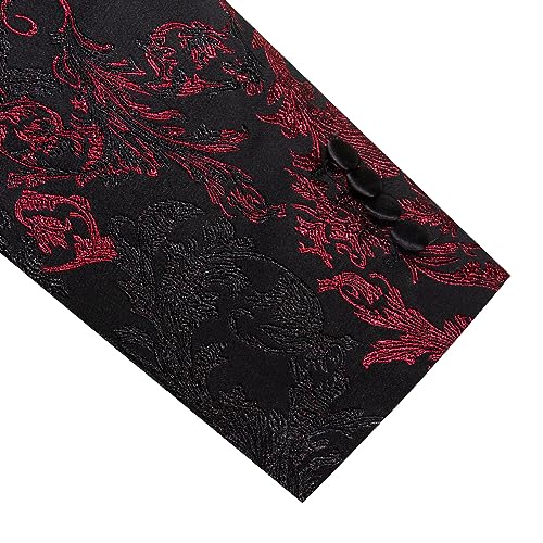 Image of Barry. Wang Men's Sport Coats & Blazers Flower Suit Jacket 1 Button Paisley Tuxedo Mardi Gras Carnival Parade Gift