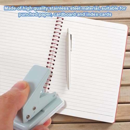 Mini Einzellocher, Tragbarer Multifunktions-Handstanzer, Dateibindung, Home Student Office, Geeignet Für Diy-Fotoalben, Souvenirbücher, Lesezeichenordner Portable Multifunction Hand Punch
