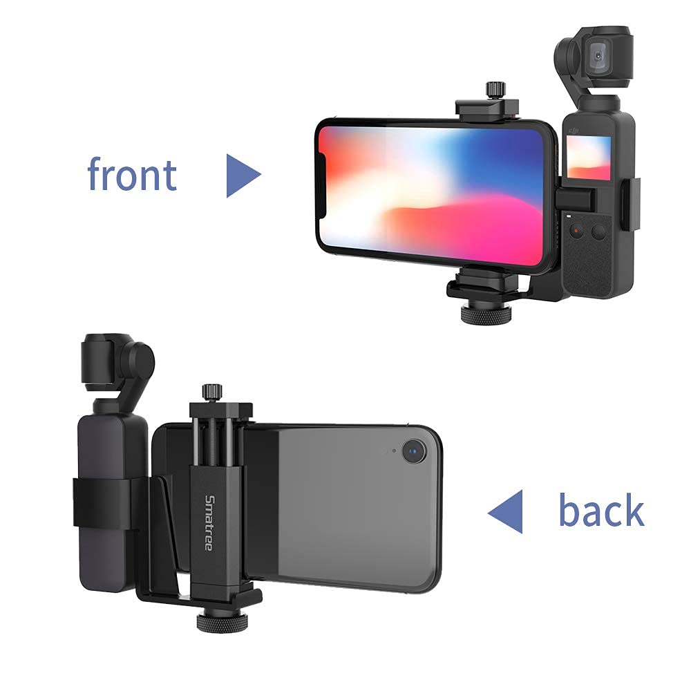 Amazon.com : Smatree OSMO Pocket 2 Phone Holder Set with Hard