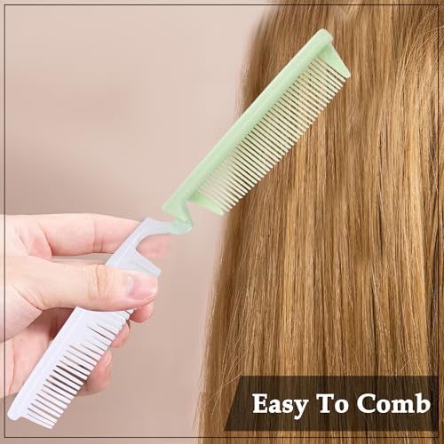 Image of GLUN Foldable Comb, Portable Travel Hair Comb for Detangling, Massage, and Anti-Static Styling Accessories