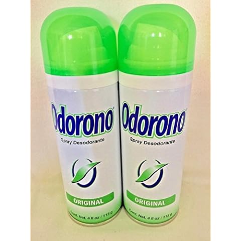 Lot of 2 Odorono Deodorant Spray Original 4 fl oz Aerosol New Fast Free Shippin Cover