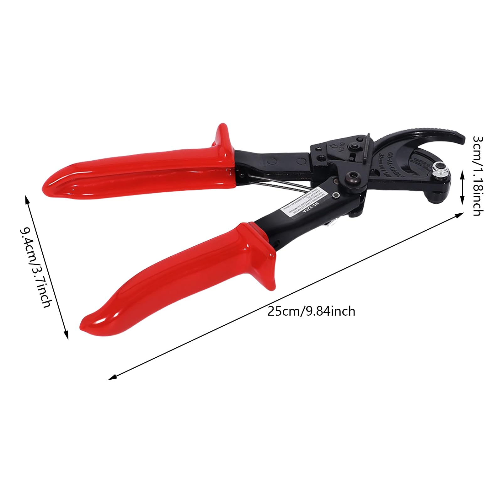 Taglierina per cavi a cricchetto Taglierina per cavi pesanti per rame in alluminio Taglio a cricchetto Accessori per utensili manuali Cesoie per elettricisti