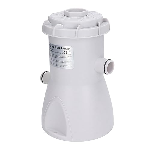 Bomba de filtro de piscina 30W 800GAL Bomba de filtro de cartucho de filtro de bajo ruido para piscinas, bombas de piscina para piscinas terrestres