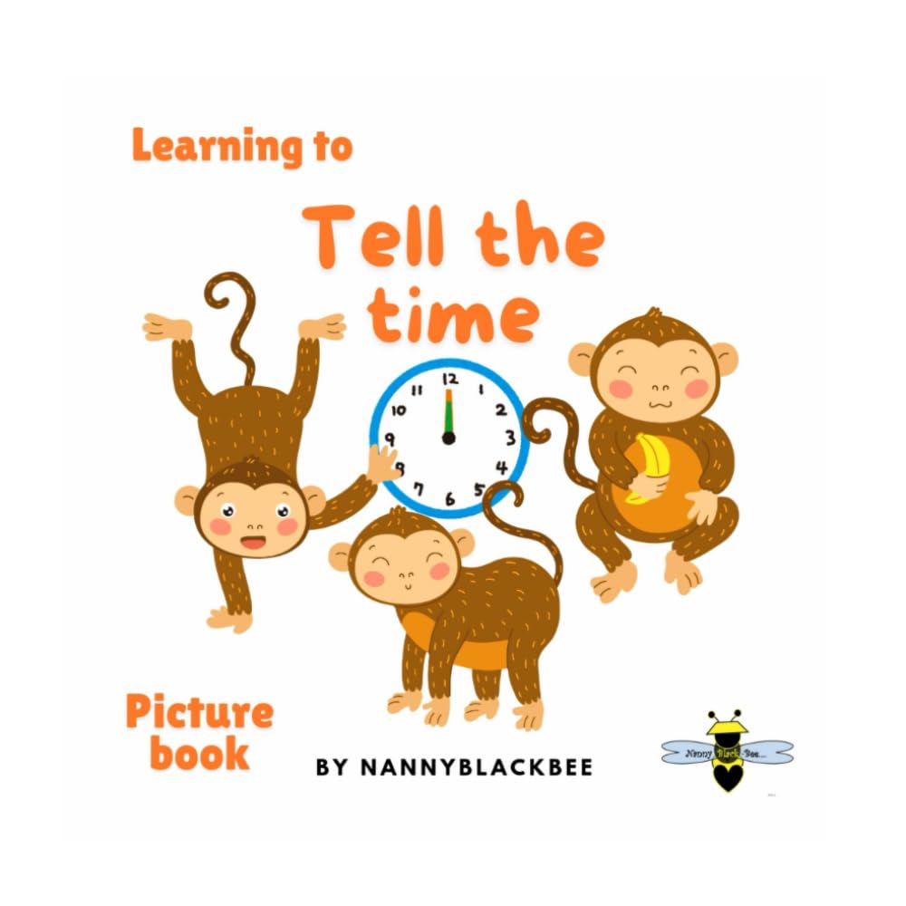 Learning To Tell The Time - Picture Book
