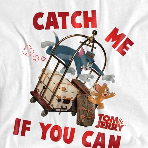 Popfunk Tom and Jerry Movie Catch Me If You Can Kids T-Shirt for Youth Toddler Boys and Girls3