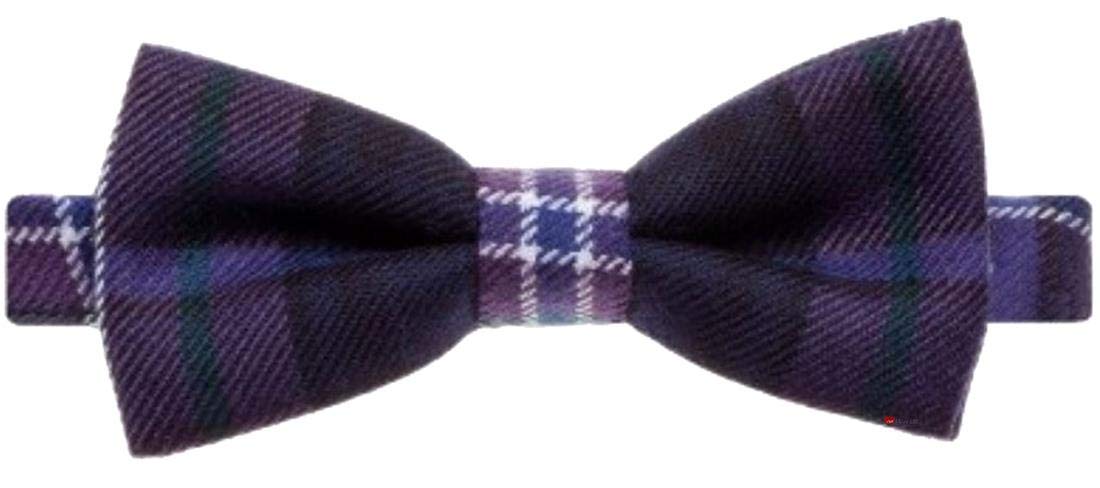 I LUV LTD Pajarita para Hombre Scotland Forever Modern Tartan Lana Corbata Ajustable Preajustada