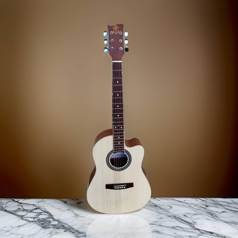 Gipsy Guitars GAC100 Acoustic Guitar Sapele Mahogany Laminate Rosewood Right Hand Orientation (Natural) 1