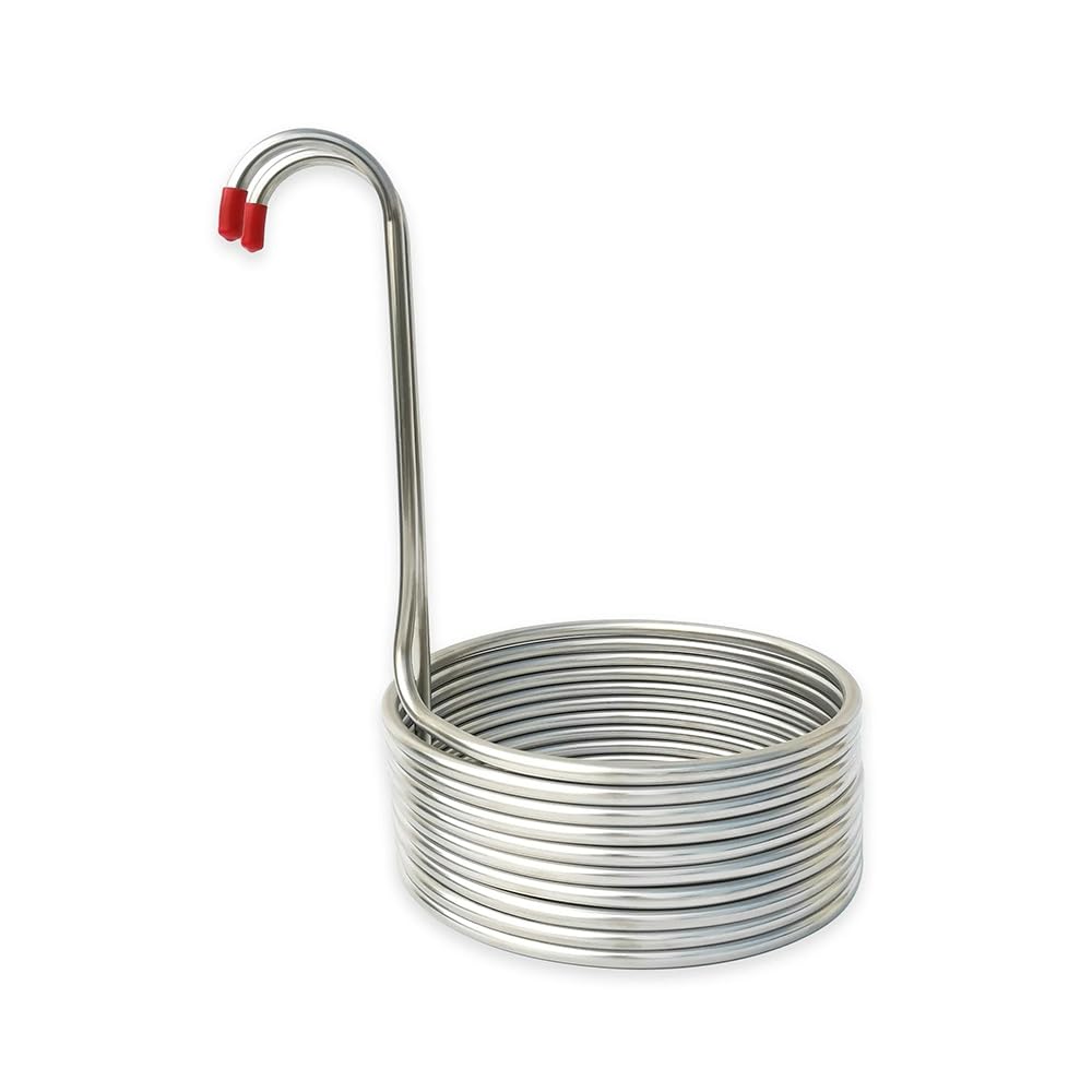 Serpentín de enfriamiento de cerveza de acero inoxidable 304 - Enfriador de mosto por inmersión for elaboración casera