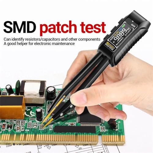 Digital bridge meter multimètre intelligent pour mesure de capacité de résistance de puces SMD