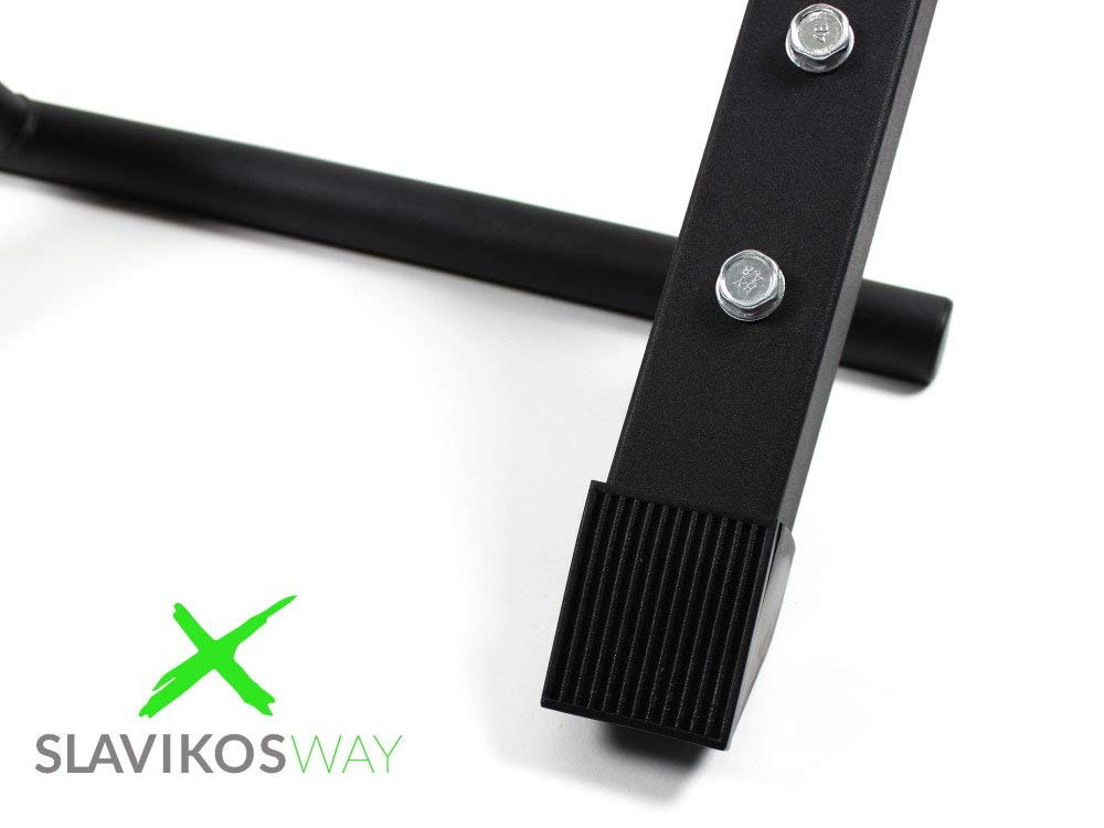 X-Parts Parallettes Metall Calisthenics Liegestützgriffe Handstandgriffe Stabil Handstand SCHWARZ Slavikosway