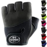 C.P. Sports Iron-Handschuh Komfort farbig Trainingshandschuh Fitness Handschuhe für Damen und Herren, Fitnesshandschuh, Krafttraining, Bodybuilding