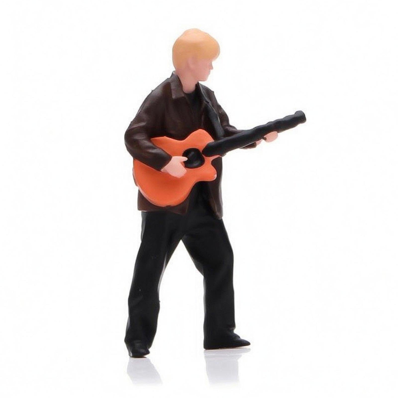 Amazon.co.jp: predolo 1/64 ギタリスト フィギュア モデル レジン製