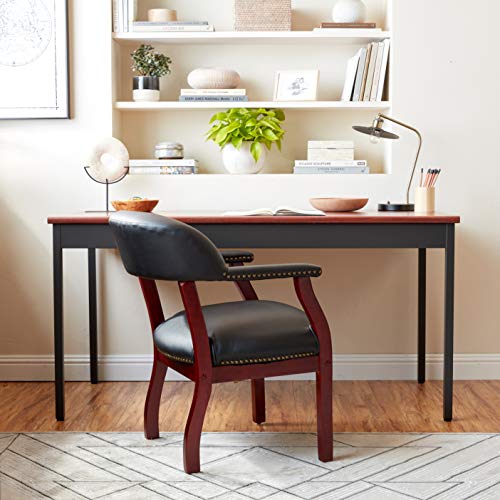 Boss Captain’s Chair In Black Vinyl #TOP1