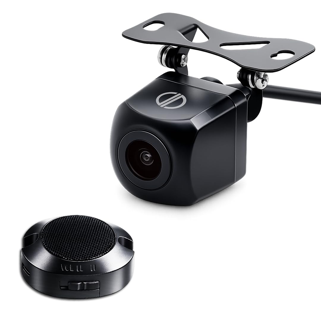 PRONOD AI Reverse Car Camera 720P AHD with BSD Detection, Rear View Backup Camera, Parking Assist with Buzzer Warning, Night Vision & Waterproof Reversing Camera-image-33