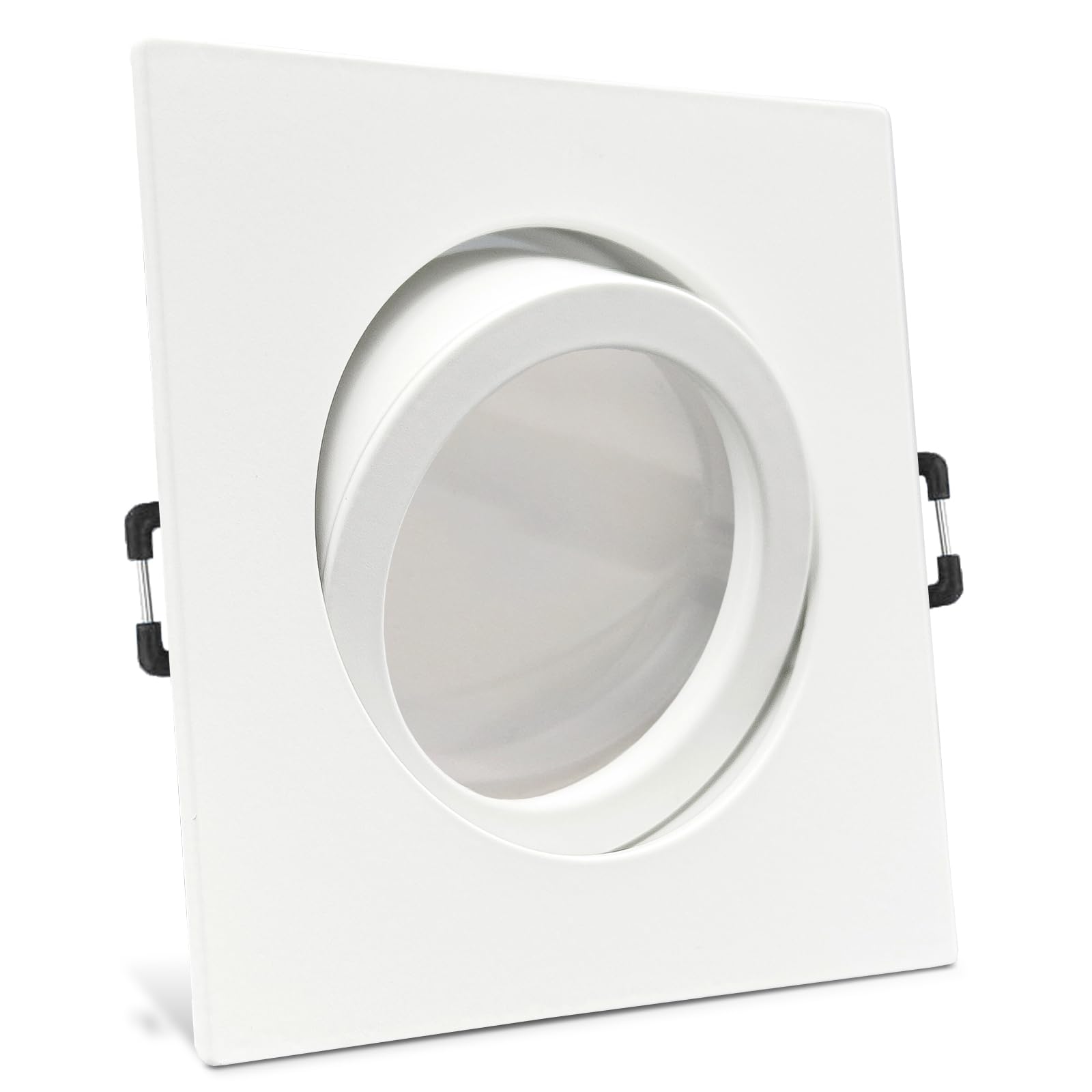 trendlights24 Carree-C LED Einbaustrahler 230V 5er Set 1,5W Spots GU10