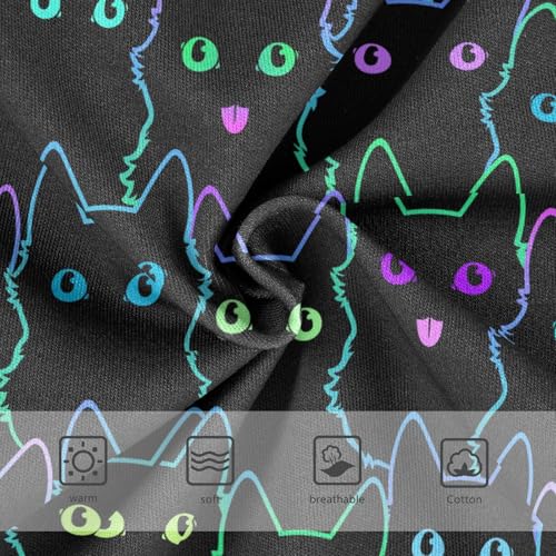 Girls Underwear Soft Cotton Colorful Cat Kids Panties in Sizes 2/3t, 4t, 5t, 6 and 83