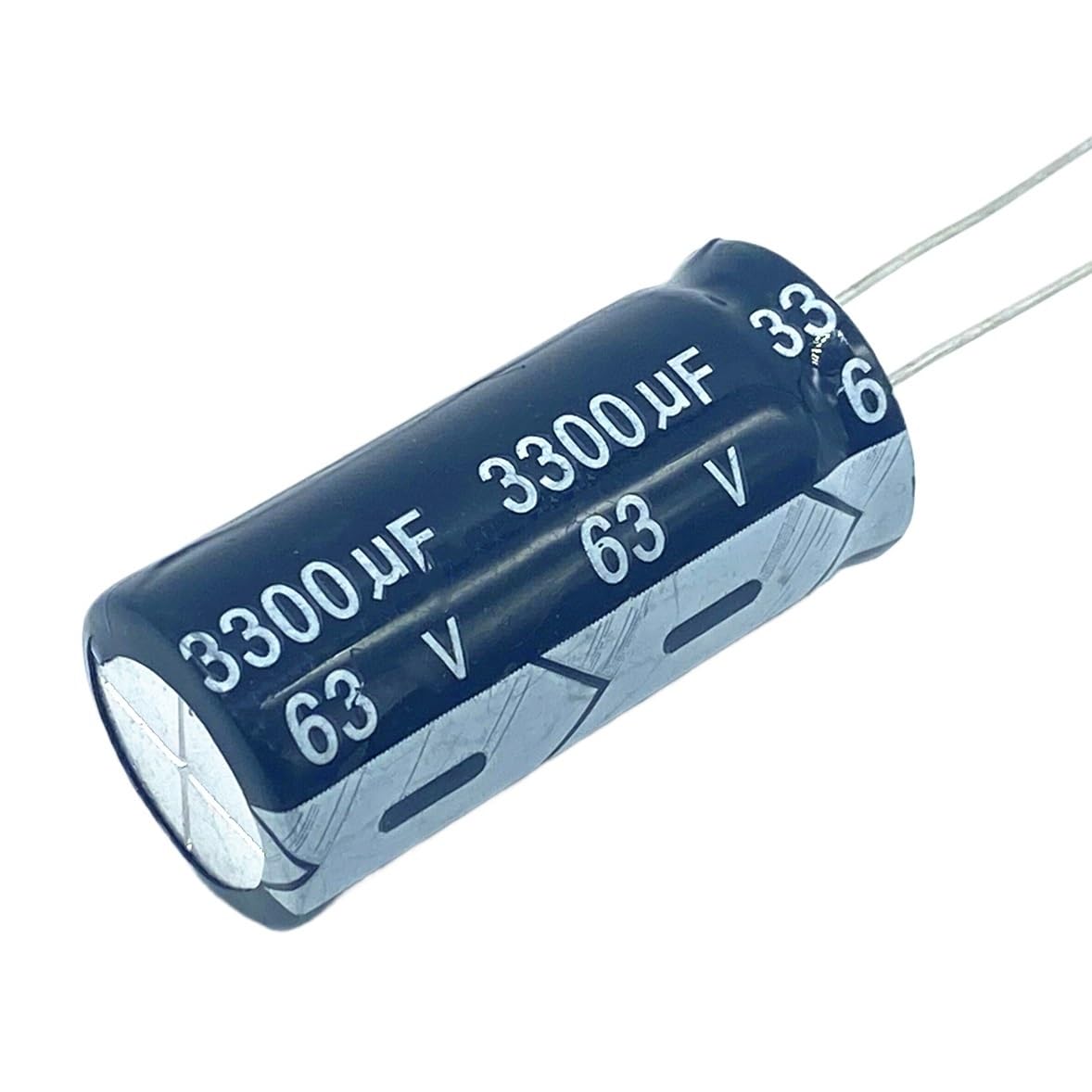 LLBOGRGGN Aluminum Electrolytic Capacitor 63V 3300UF 5PCS