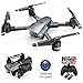 Price comparison product image SNAPTAIN A15 Foldable FPV WiFi 120° Wide-Angle 720P HD Camera, Voice Control/Trajectory Flight/Altitude Hold, Drone for Adults and Beginners, 2 Modular Batteries (Included)
