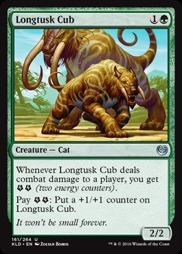 Magic The Gathering - Longtusk Cub (161/264) - Kaladesh