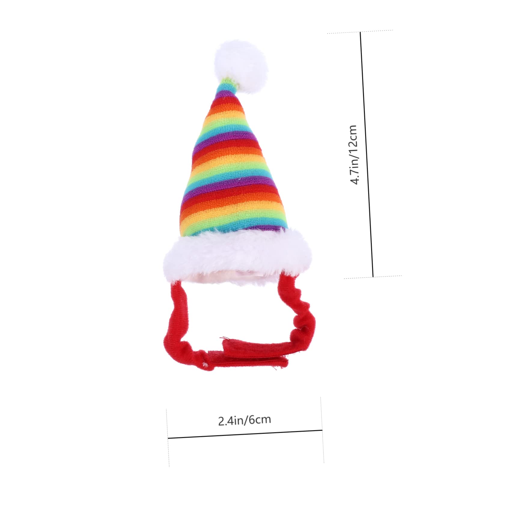SUPVOX 2pièces Chapeau de Noël Décoratif pour Hamster et Cochon Chapeaux pour Lapin Accessoire de Fête