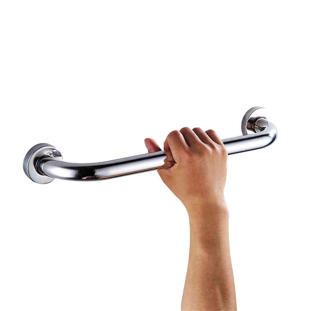 Barre d'appui de salle de bain en acier inoxydable chromé pour sécuriser la douche des aînés