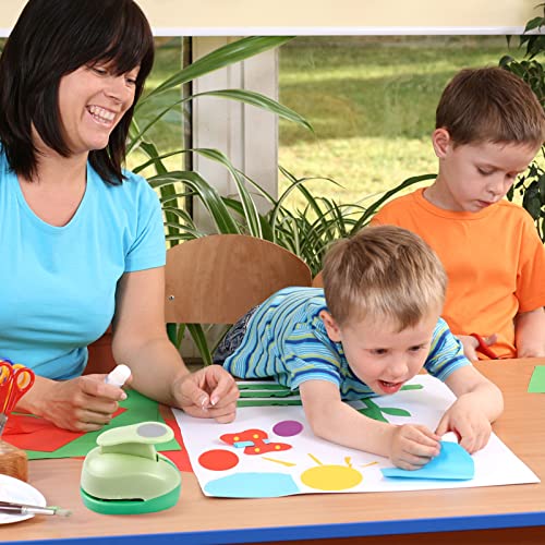 Ucec Circle Punch, 3 Pcs Circle Hole Punch, Paper Punches For Crafting, 3/8+5/8+1Inch Circle Cutter For Paper Crafts #TOP5