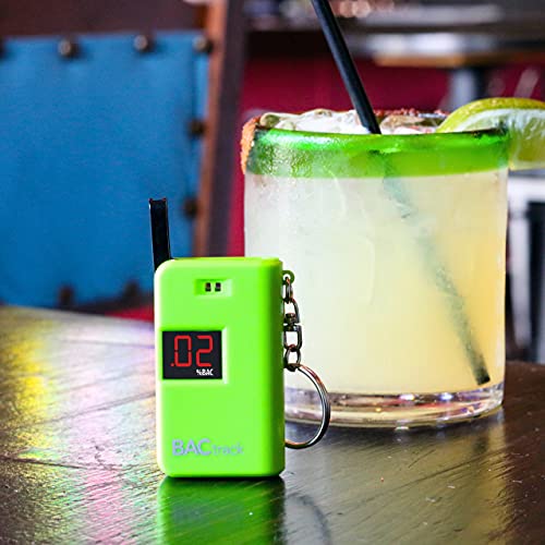 Bactrack Keychain Breathalyzer (Green) | Ultra-Portable Pocket Keyring Alcohol Tester For Personal Use #TOP3