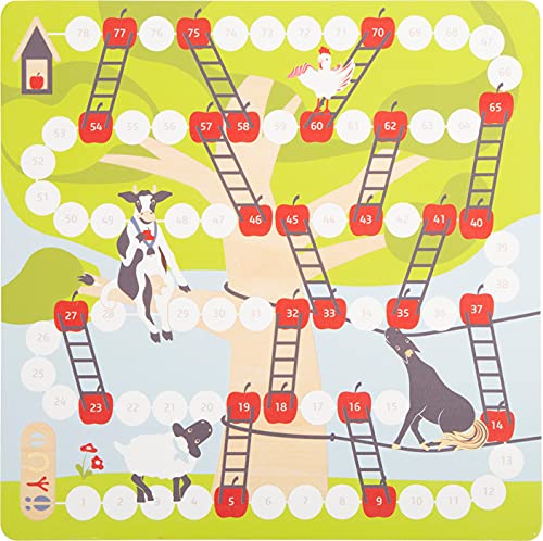 small foot 12228 "4 Friends" Games Collection, with farm animal motifs, wooden game for kids and family ages 4+ years - Image 3
