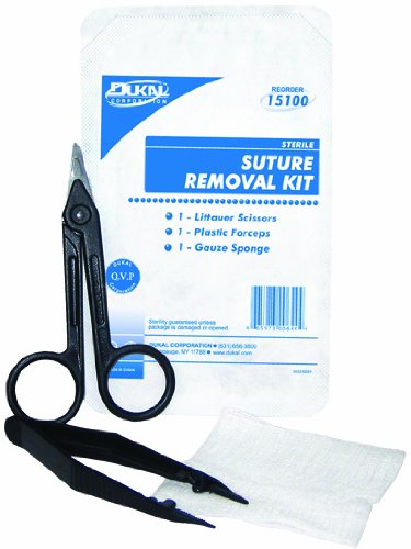 Dukal Suture Removal Kit, Sterile, 50/cs 50 pcs sku# 1304120MA