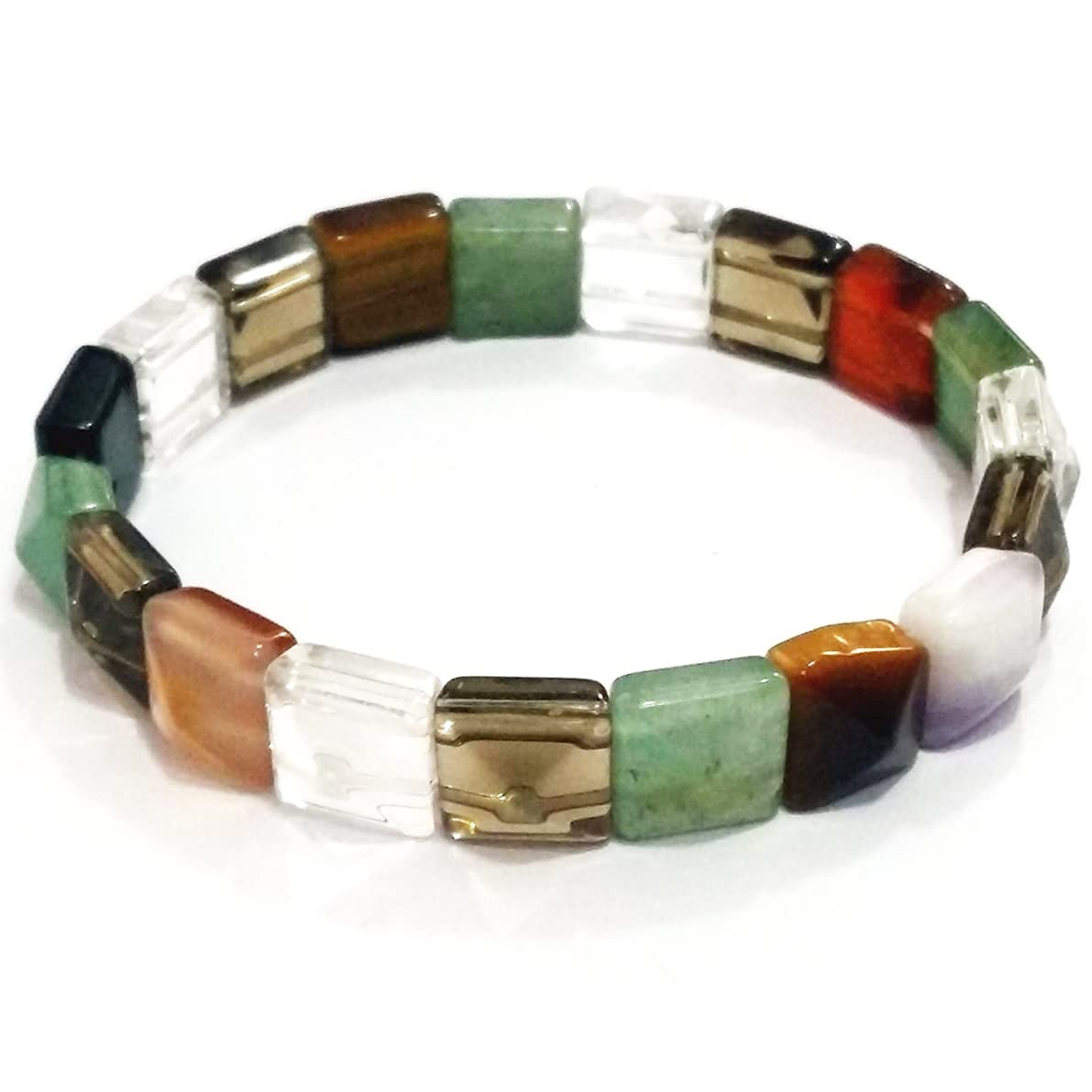 REBUY Multi Stone Bracelet Gemstone Jewelry Crystal Healing Stone Bracelet Jewelry for Men & Women (B0BNVMVQ3V) Amazon Price History, Amazon Price Tracker