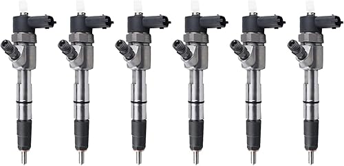 6 unids nuevo inyector de combustible compatible con JMC 4JB1 motor EU4 0445110626 0445110627