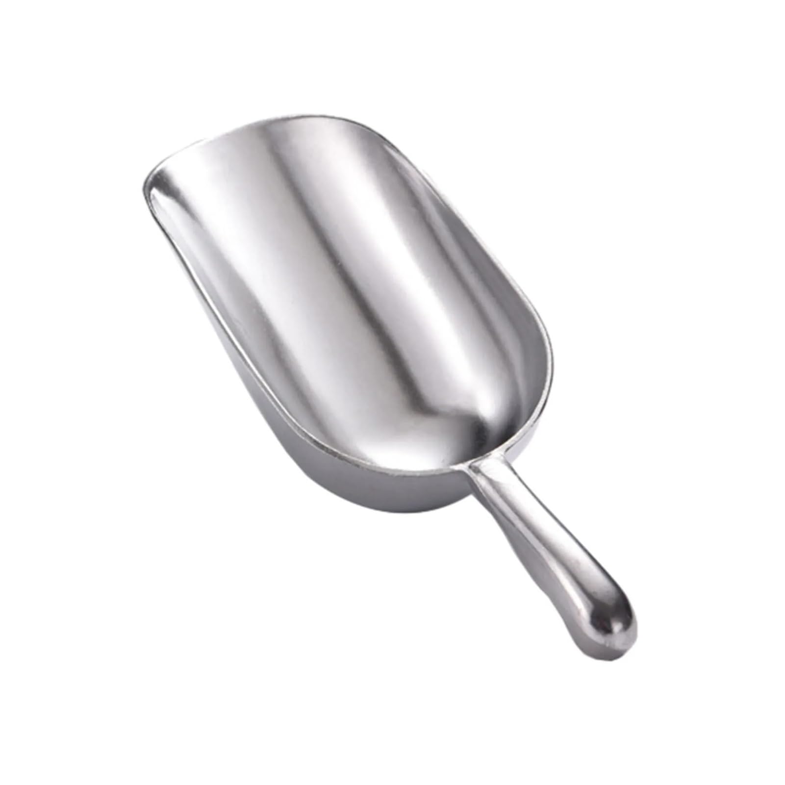 Paletta per ghiaccio in acciaio inox, cucchiaio dosatore multifunzionale per cereali, chicchi di caffè, cubetti da bar, accessori da cucina