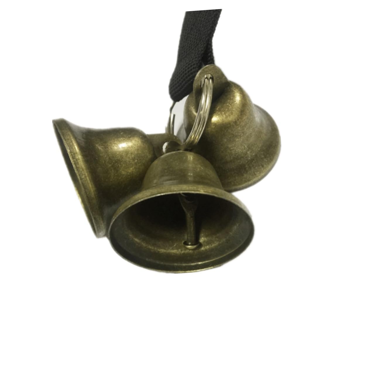 Hohopeti Pet Door Training Aid Dog Door Bells on Thicker Nylon Rope 7 Christmas Bells Durable for Potty Training